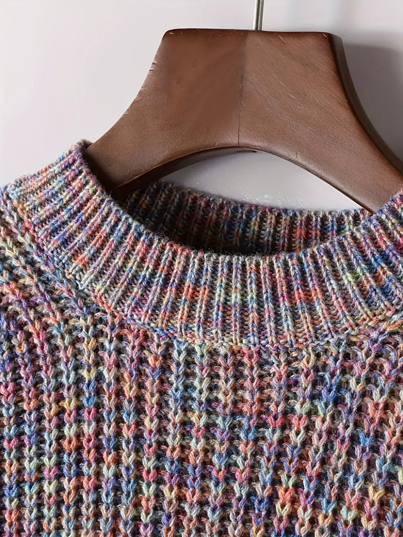 Viona Cropped Knit Sweater
