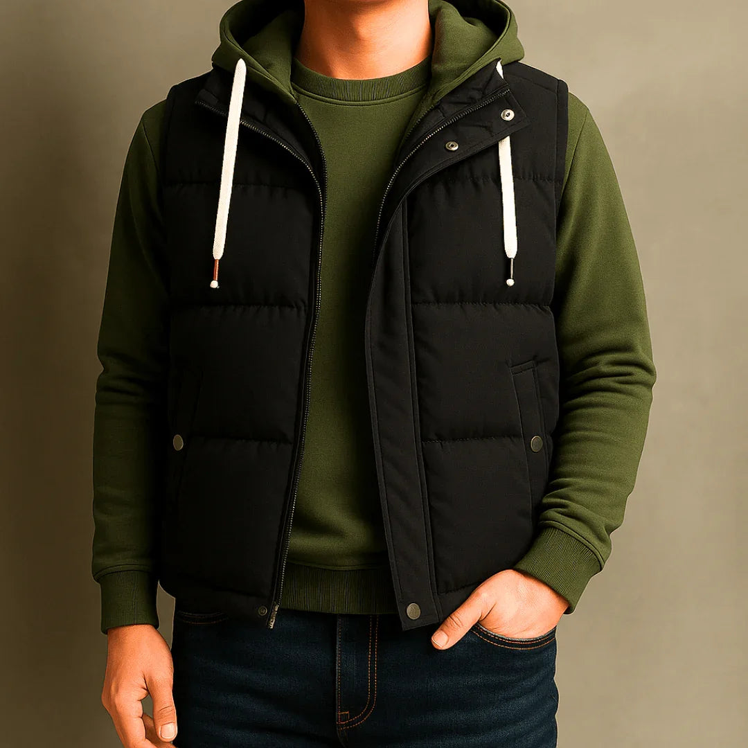 Fairmont Padded Hooded Vest