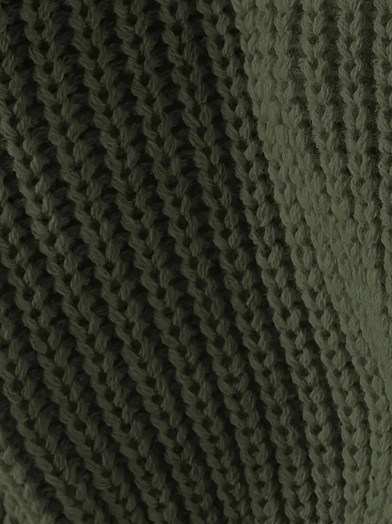 Viona Cropped Knit Sweater