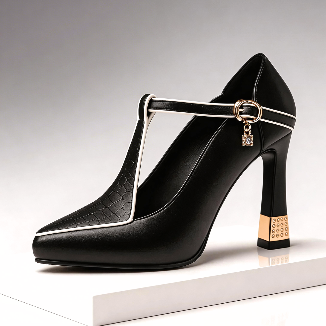 Vivienne Vixen T-Strap Heels