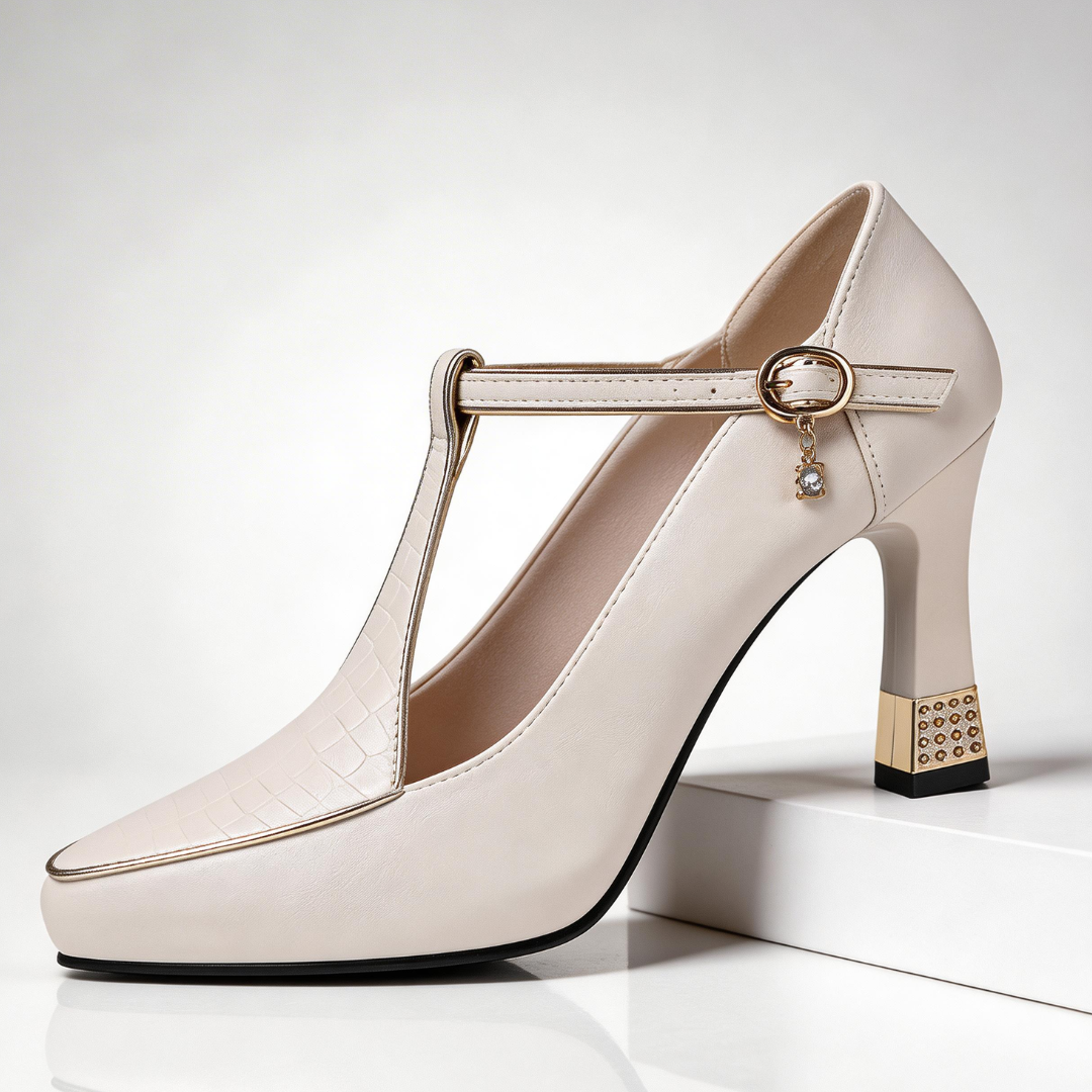 Vivienne Vixen T-Strap Heels