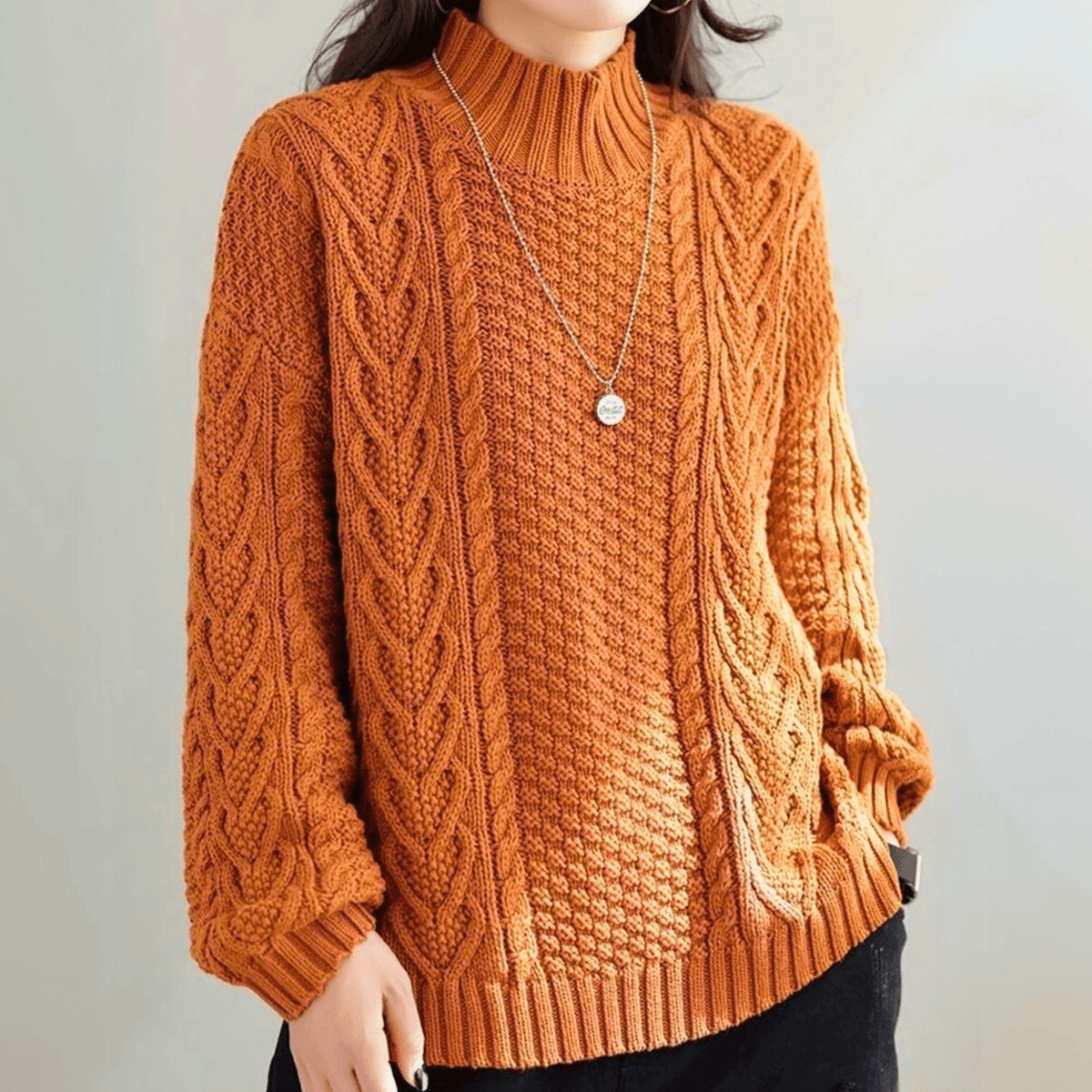 Brooklyn Cable-Knit Sweater