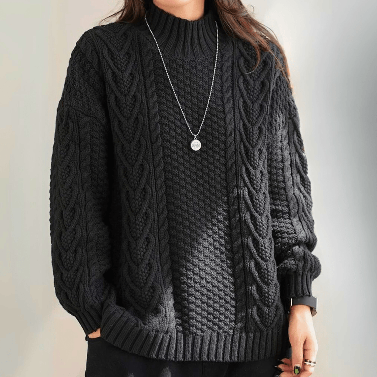Brooklyn Cable-Knit Sweater