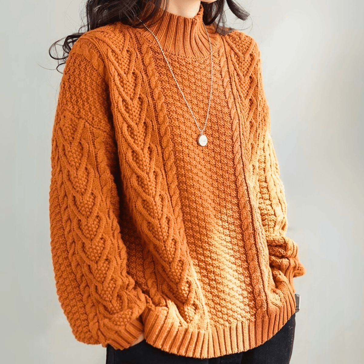 Brooklyn Cable-Knit Sweater
