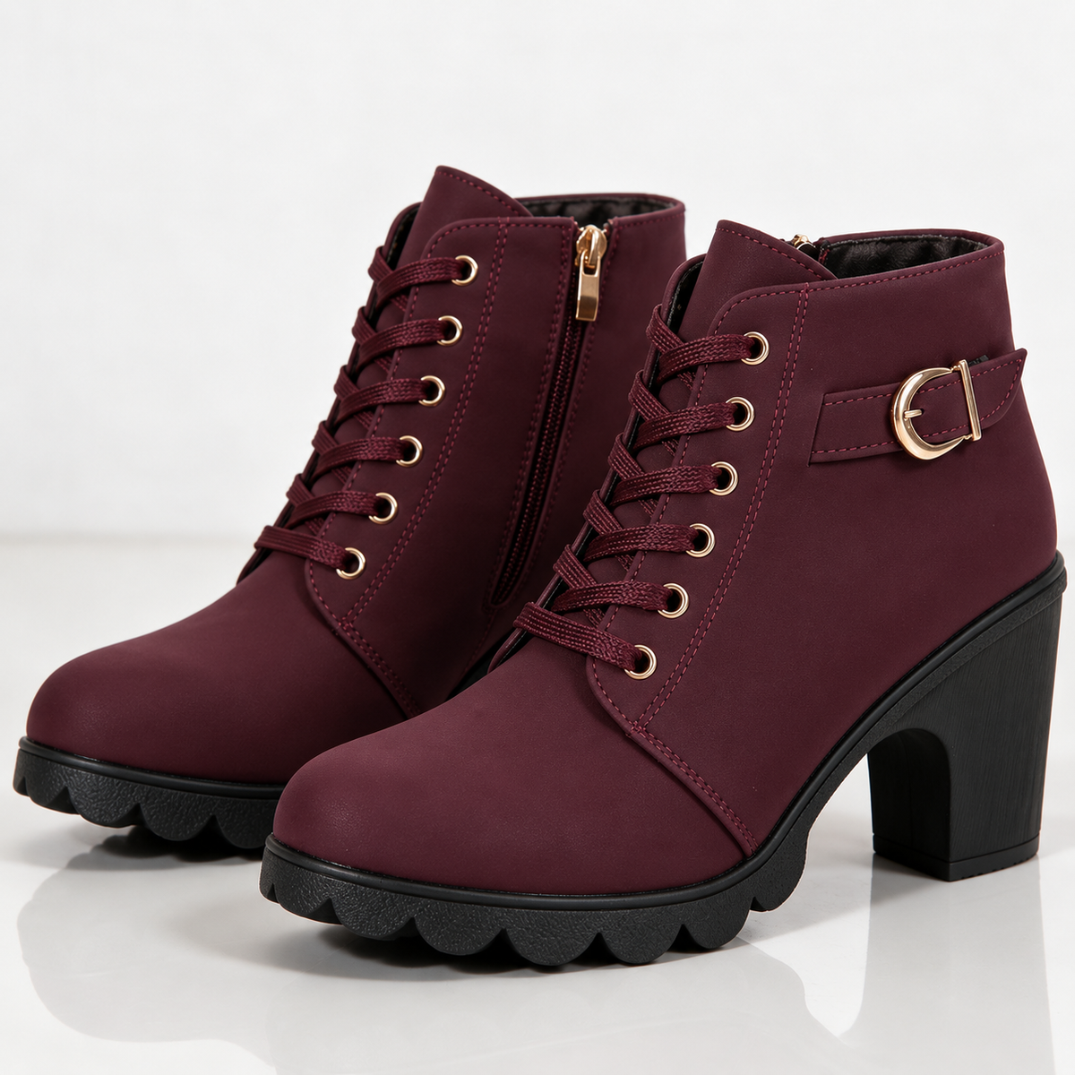 Rosalie | Bottines à talons carrés