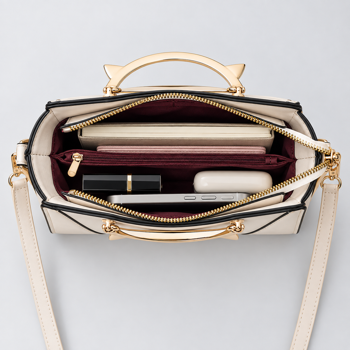 The Golden Tail Handbag