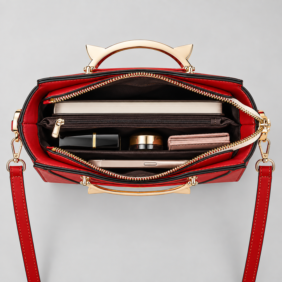 The Golden Tail Handbag