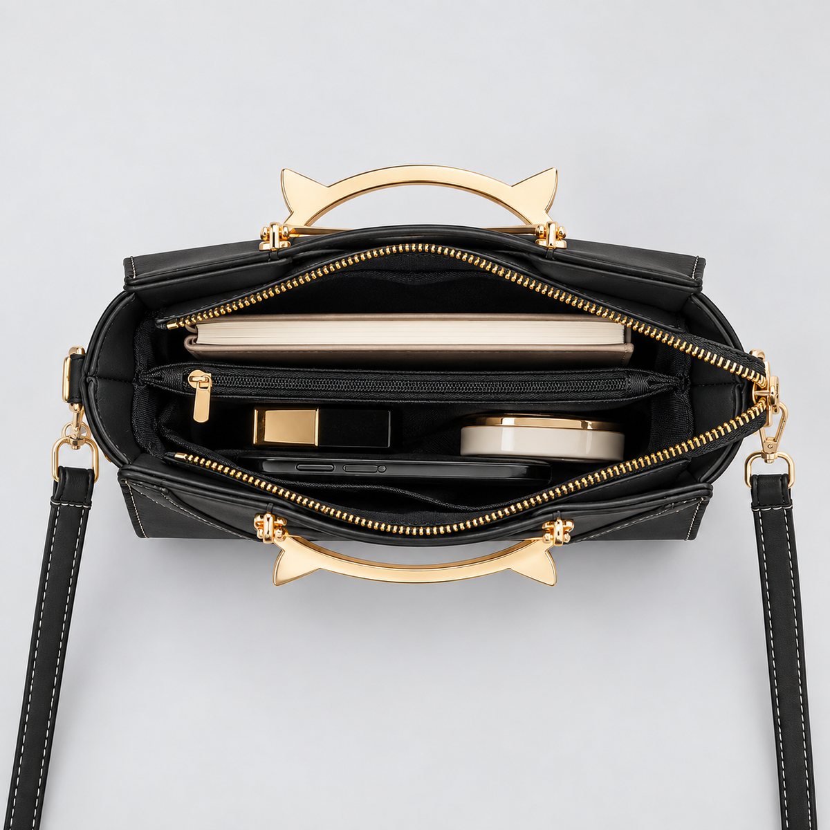 The Golden Tail Handbag