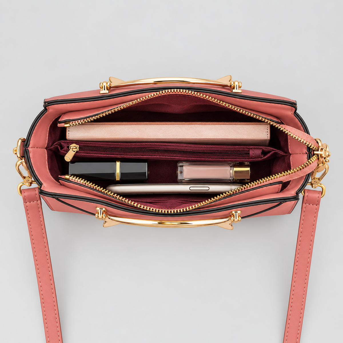 The Golden Tail Handbag