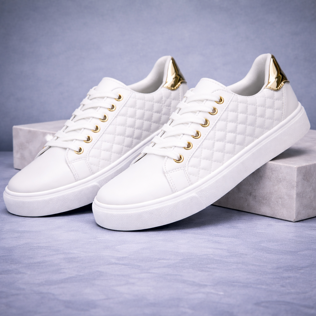 Elena Quilted Sneakers