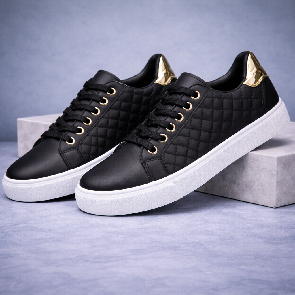 Elena Quilted Sneakers