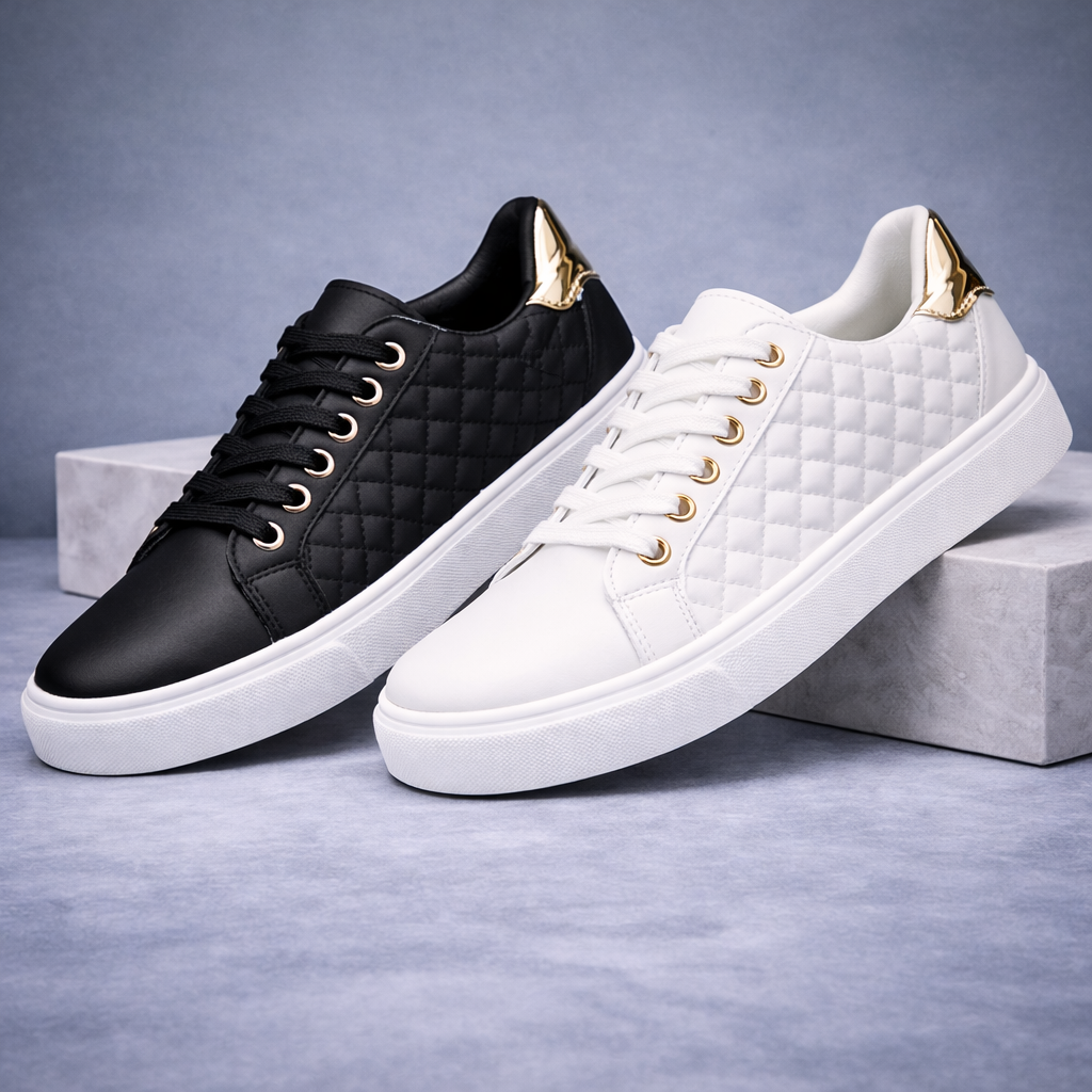 Elena Quilted Sneakers
