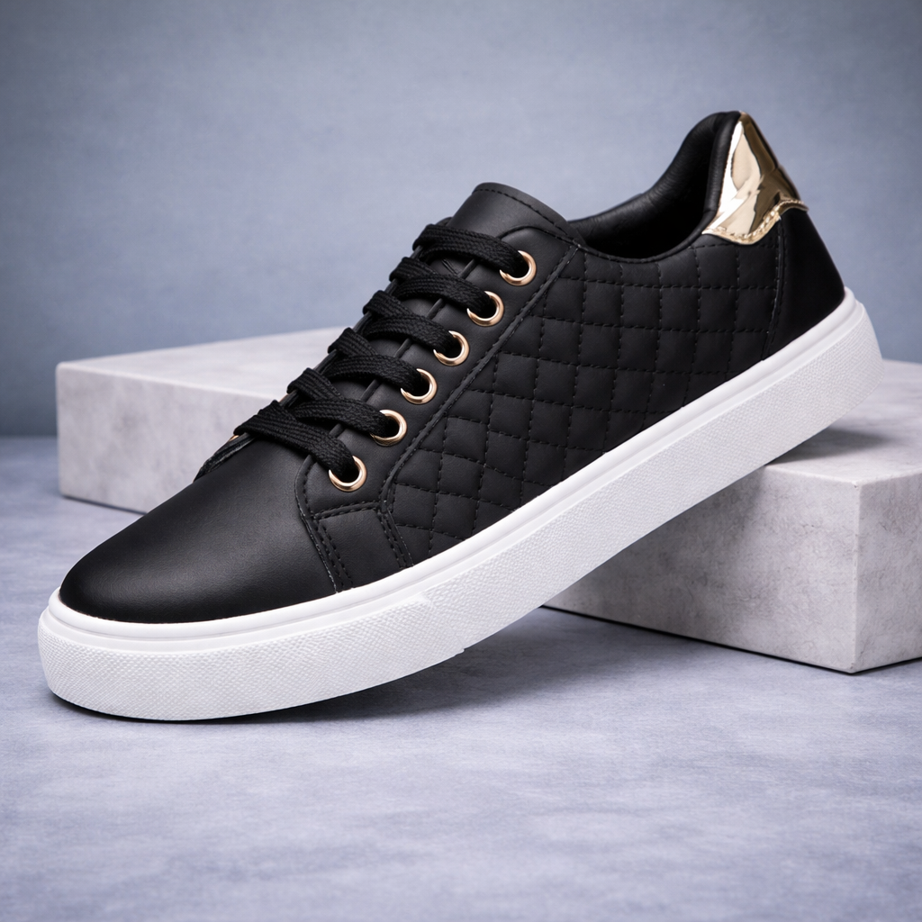 Elena Quilted Sneakers