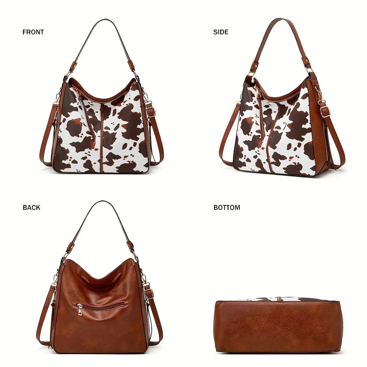 Untamed | Animal Print Tote Set