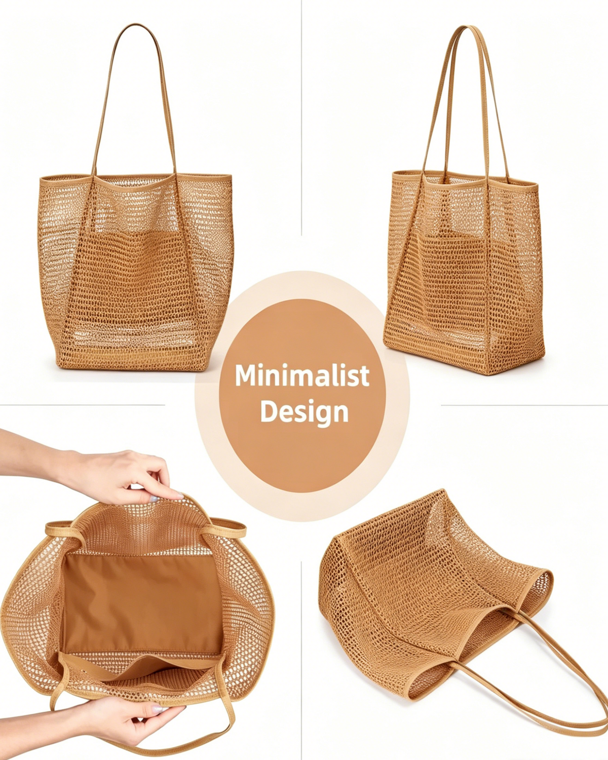 Large Mesh Tote Bag