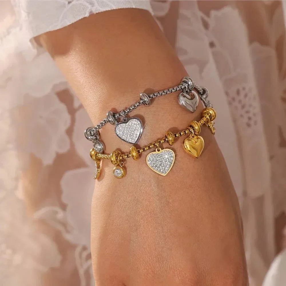 Heartstrings Charm Bracelet