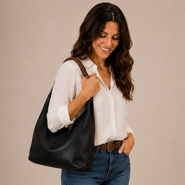 Sienna Slouchy Top Handle Bag