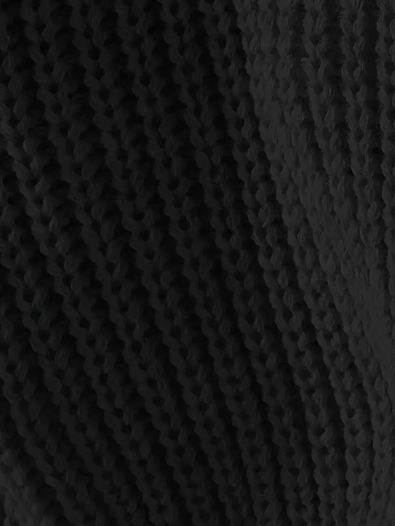 Viona Cropped Knit Sweater