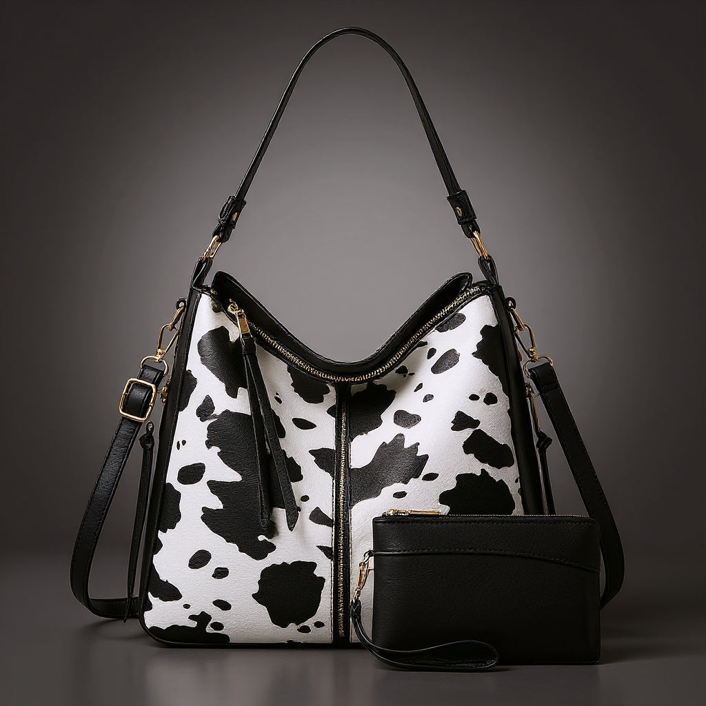 Untamed | Animal Print Tote Set
