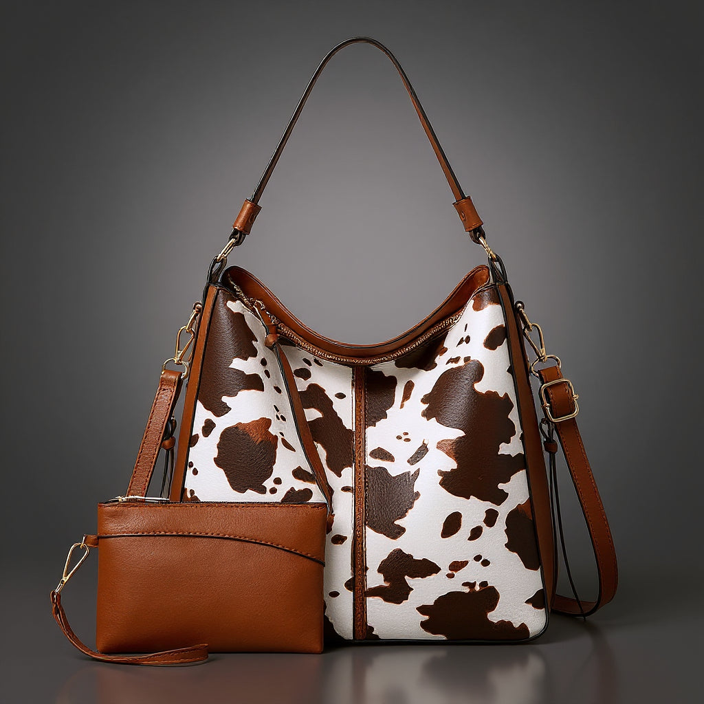 Untamed | Animal Print Tote Set