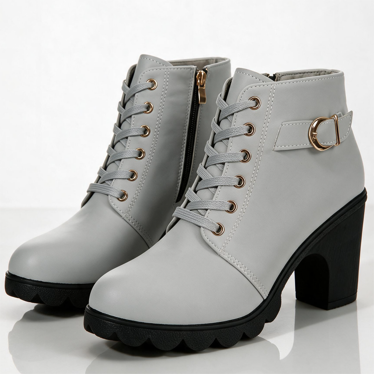 Rosalie | Block Heel Ankle Boots