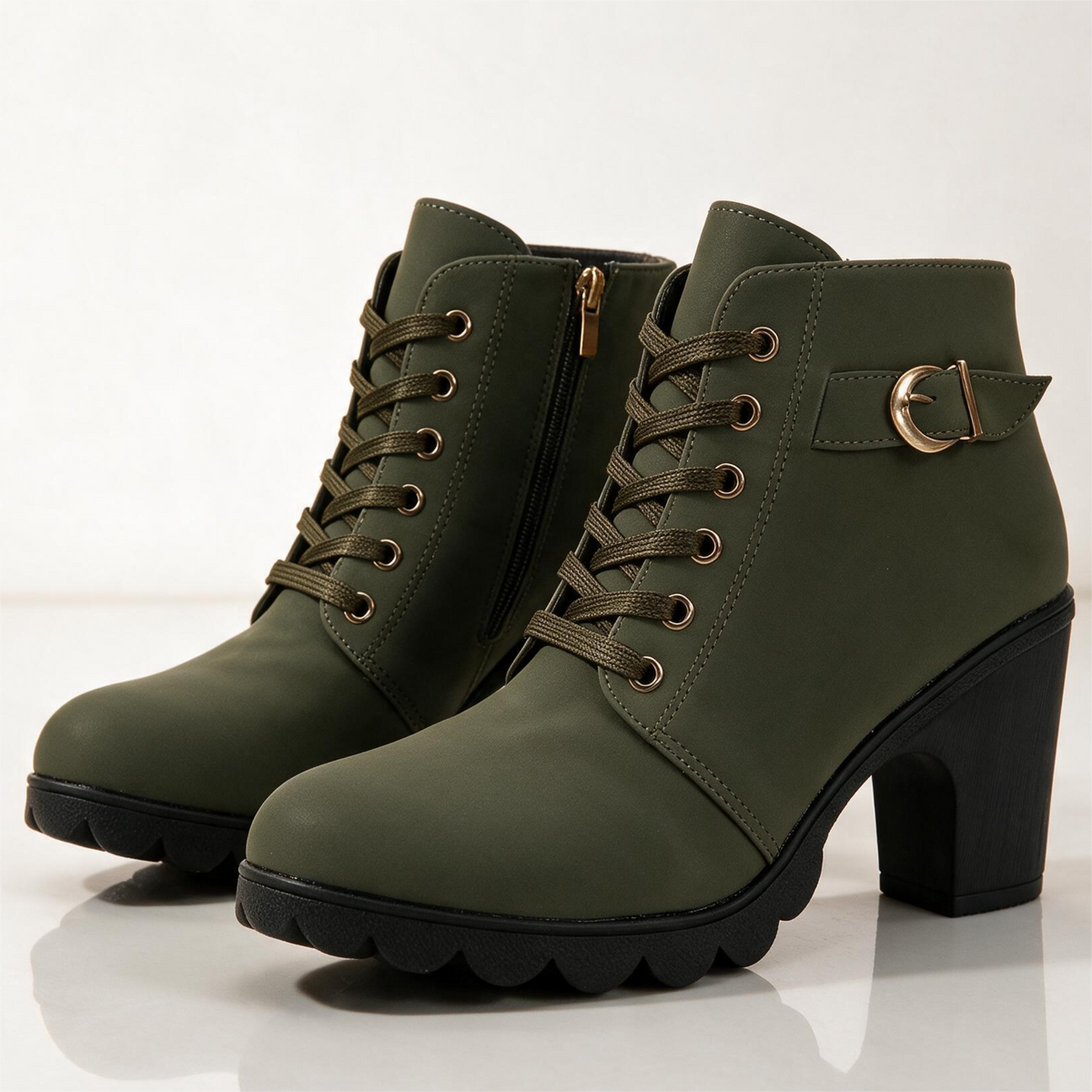 Rosalie | Block Heel Ankle Boots