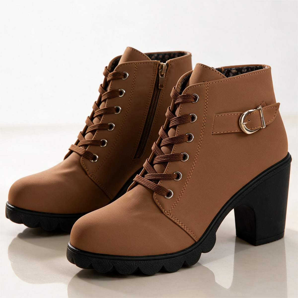 Rosalie | Block Heel Ankle Boots